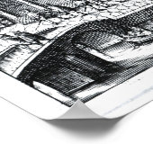 ライデン大学'Aオランダアテネ' ポスター (角)