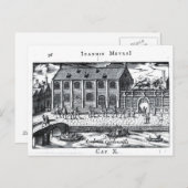 ライデン大学'Aオランダアテネ' ポストカード (正面/裏面)