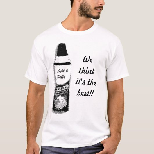 ライトおよび柔らかい Tシャツ (正面)