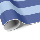 ライトおよび濃紺のストライプのな包装紙 ラッピングペーパー (ロールコーナー)