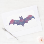 ライトこうもりStarscapeステッカー 長方形シール (封筒)