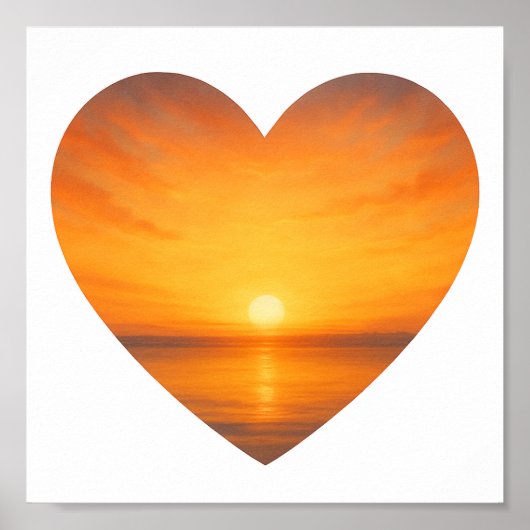 ライトでハートを満たす ポスター (正面)