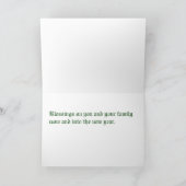 ライトとオーナメント シーズンカード (内部)