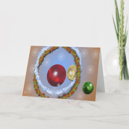 ライトとオーナメント シーズンカード