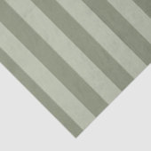 ライトとダークのセージグリーンストライプ 薄葉紙 (詳細)
