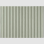 ライトとダークのセージグリーンストライプ 薄葉紙 (正面)