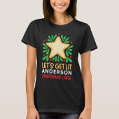 ライトなクリスマスを家族みんなで Tシャツ (正面)