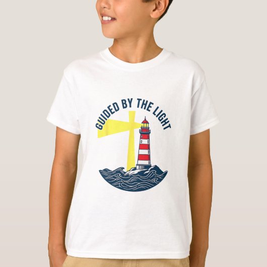 ライトに導かれてクルーズ隊 Tシャツ (正面)