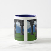 ライトに目がくらむ マグカップ (中央)