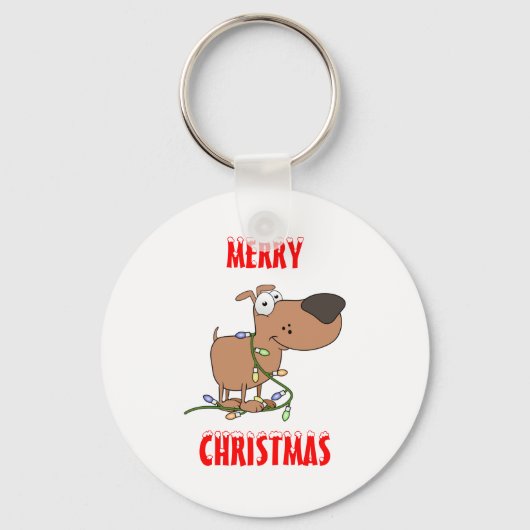 ライトに絡まる キーホルダー (正面)