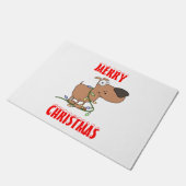 ライトに絡まる ドアマット (アングル)