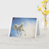 ライトに カード (黄色い花)