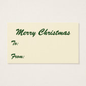 ライトのある夜のヴィンテージクリスマスツリー (裏面)