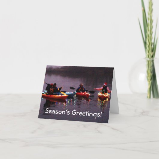 ライトのカヤックの小艦隊! シーズンカード (正面)