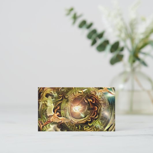 ライトのトンネル 名刺 (スタンド正面)