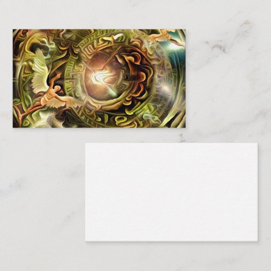 ライトのトンネル 名刺 (正面/裏面)