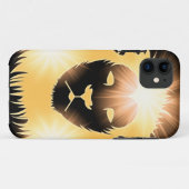 ライトのライオン Case-Mate iPhoneケース (裏面(横))
