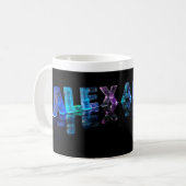 ライトの一流のアレキサンダー コーヒーマグカップ (正面左)