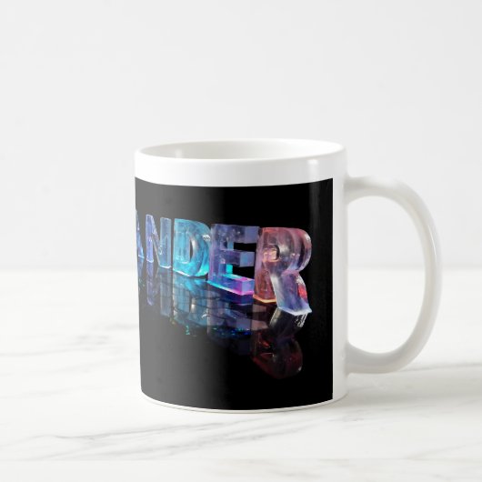 ライトの一流のアレキサンダー コーヒーマグカップ (右)