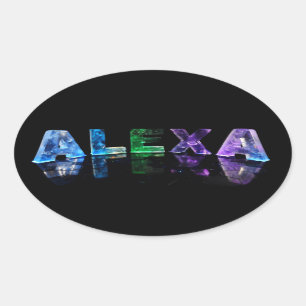ライトの一流のAlexa 楕円形シール