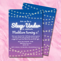 ライトの上で半分睡眠の下でパーティー