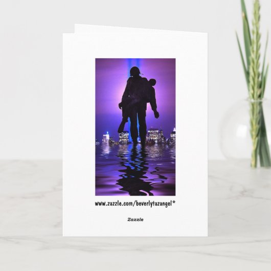 ライトの世界貿易センター捧げ物 カード (裏面)