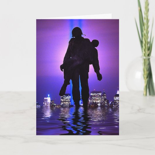 ライトの世界貿易センター捧げ物 カード (正面)