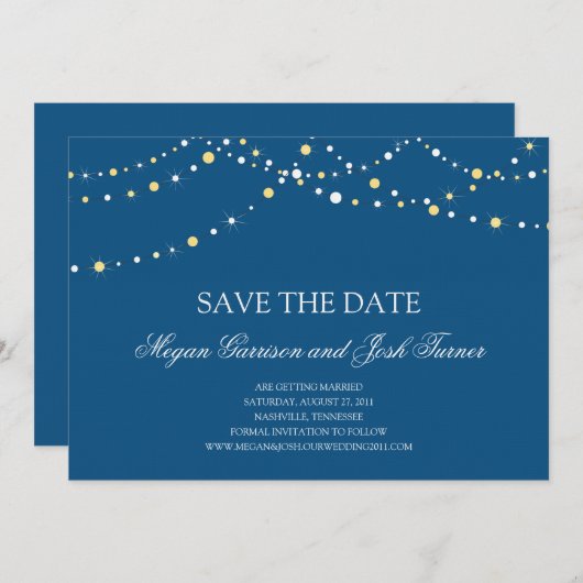 ライトの文字列日付を保存 セーブザデート (正面/裏面)