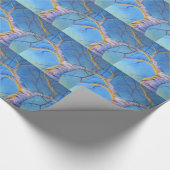 ライトの木 ラッピングペーパー (角)