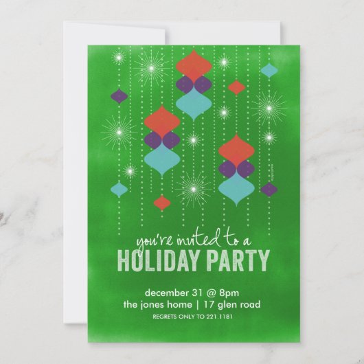 ライトの破烈 招待状 (正面)