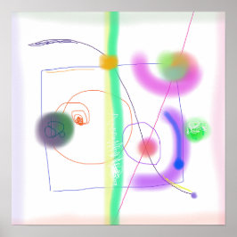 ライトの背景 ポスター