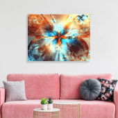 ライトの蝶 – キャンバス (インサイチュ (リビング))