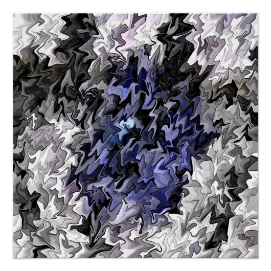 ライトの青の色合い… ポスター (正面)