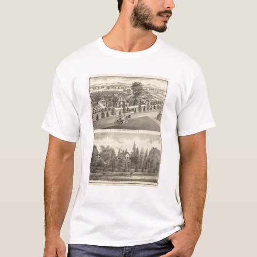ライトのPutnamの住宅 Tシャツ (正面)