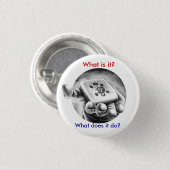 ライトは時間通りに-神秘的なマヤの時間のチューナーを予約します 缶バッジ (正面&裏面)