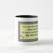 ライトは行くためにどこに知っています マグカップ (中央)