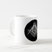 ライトへの暗闇 コーヒーマグカップ (正面左)