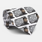 ライトを保っている炭鉱作業員 ネクタイ (ロール)