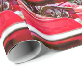 ライトを持つChevyの2匹の赤いインパラ ラッピングペーパー (ロールコーナー)