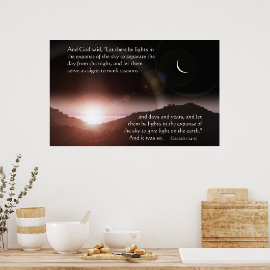 ライトを点灯 ポスター (キッチン)