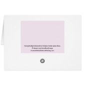 ライトを送る*~*の紫色の治療エネルギー (裏面横)