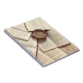 ライトアカデミアエステティックコーヒーと書籍 ノートブック (右側)