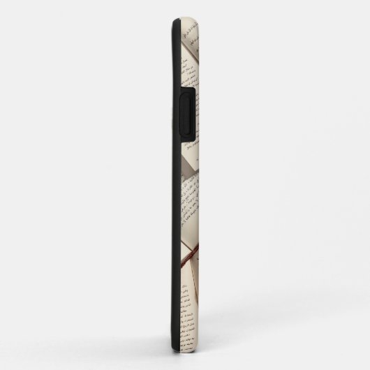 ライトアカデミアエステティックコーヒーと書籍 Case-Mate iPhoneケース (裏面/右)