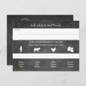 ライトアクアメイソンジャールシャルボ結婚ードズ インビテーションポストカード (正面/裏面)