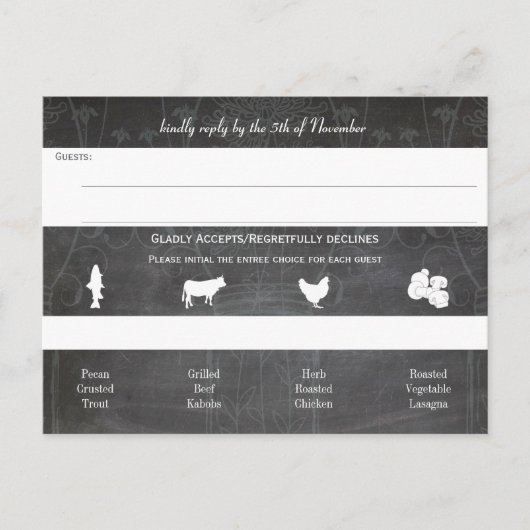 ライトアクアメイソンジャールシャルボ結婚ードズ インビテーションポストカード (正面)