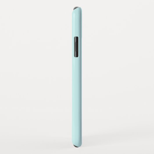 ライトアクア Case-Mate iPhoneケース (裏面/右)