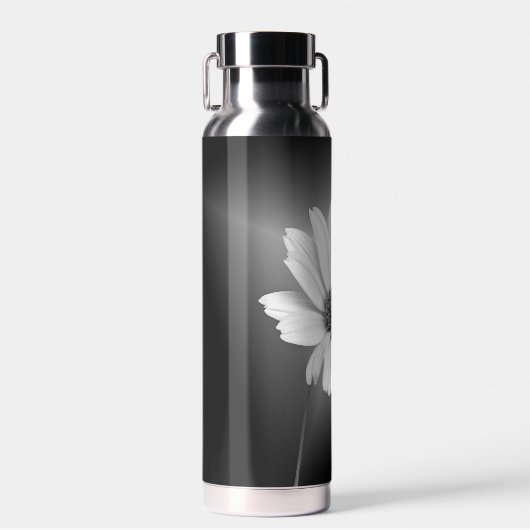 ライトアップされたコスモスフラワー ウォーターボトル (正面)