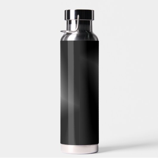 ライトアップされたコスモスフラワー ウォーターボトル (右面)