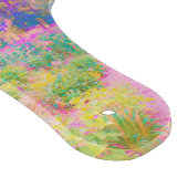 ライトアップされたピンクと珊瑚園風景 カッティングボード (角)