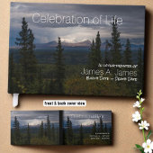 ライトアップされた山々アラスカ写真記念館 ゲストブック